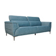 7.4FT Easy Clean Fabric - 3 Seater Sofa 907